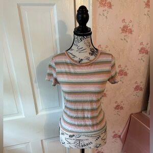 BETTY COOPER AMERICAN EAGLE STRIPED SHIRT